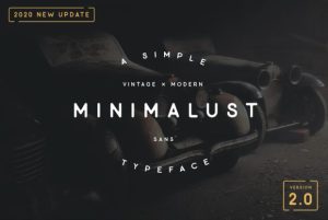 Minimalust Font