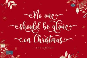 Alternative view of Miracle Christmas Font