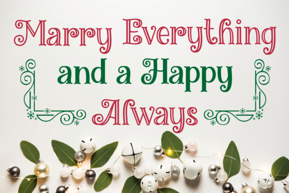 Miracles Christmas Font - Image 2