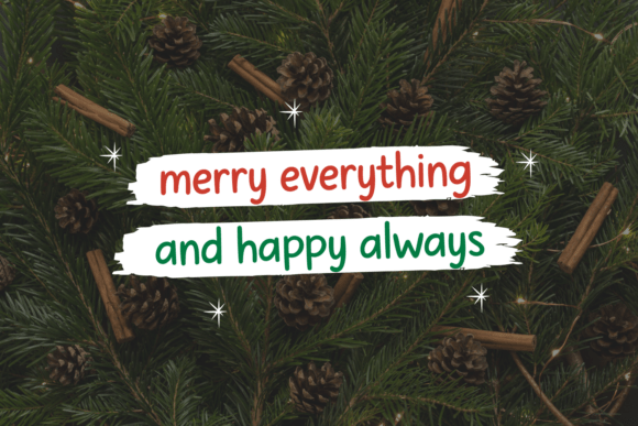 Miracles Gingerbread Font - Image 3