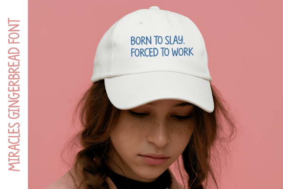 Miracles Gingerbread Font - Image 4