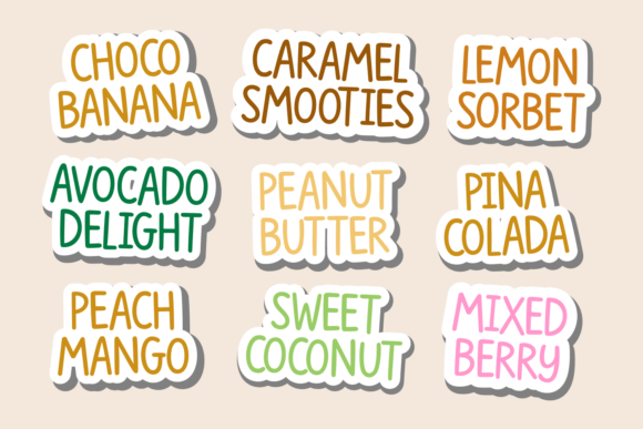 Miracles Gingerbread Font - Image 5