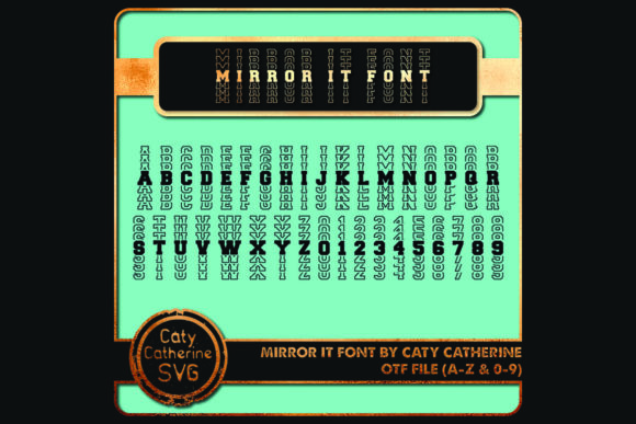 Mirror It Font - Image 2