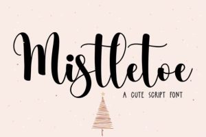 Mistletoe Font