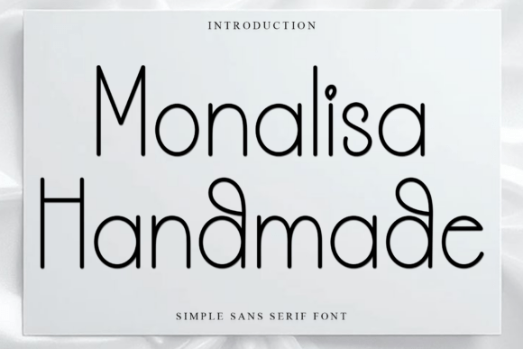 Monalisa Handmade Font
