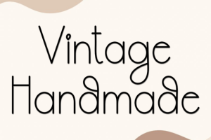 Alternative view of Monalisa Handmade Font