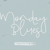 Monday Blues Font