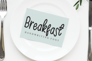 Alternative view of Monday Morning Font