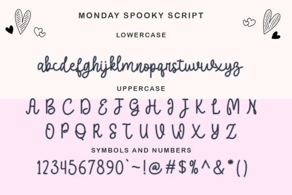 Monday Spooky Script Font - Image 5