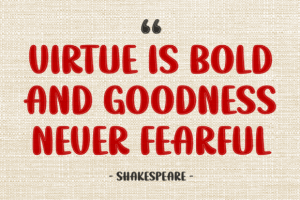 Alternative view of Monde Stitch Font