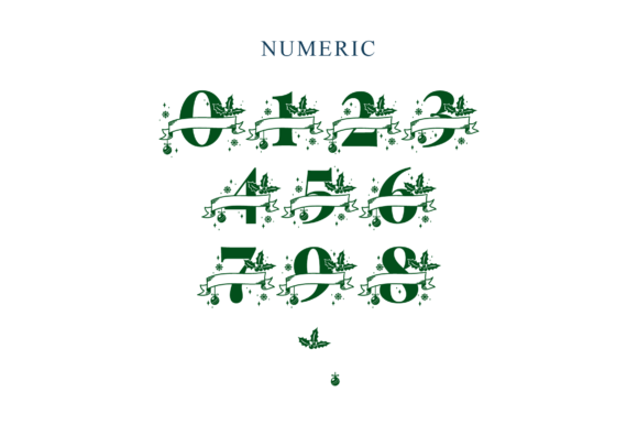 Monogram Christmas Font - Image 6