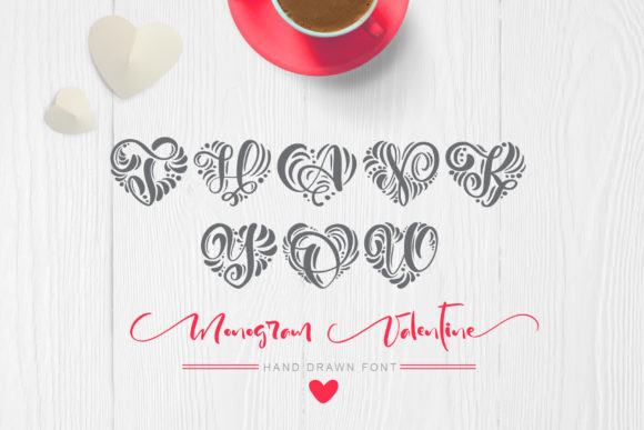 Monogram Valentine Font - Image 7