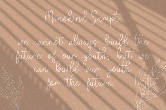 Monokind Script Font - Image 2
