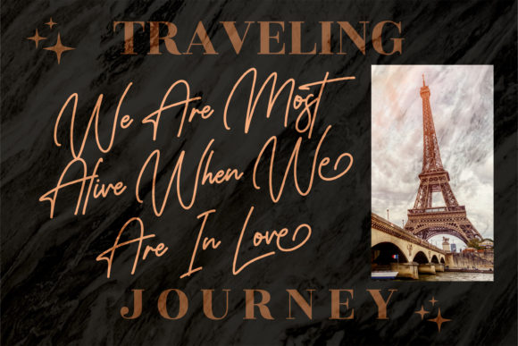 Monoline Signature Font - Image 7