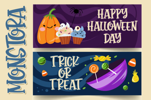 Monstora Font - Image 3