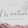 Montine Script Font