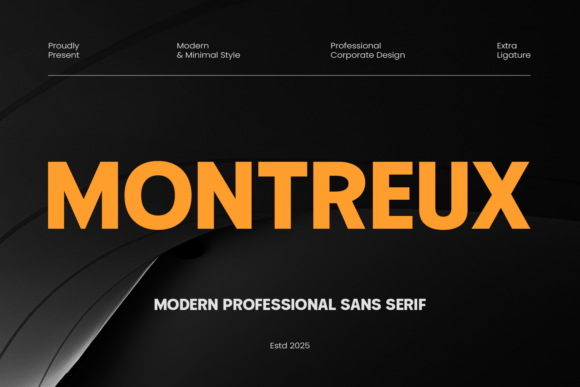 Montreux Font
