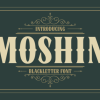 Moshin Font