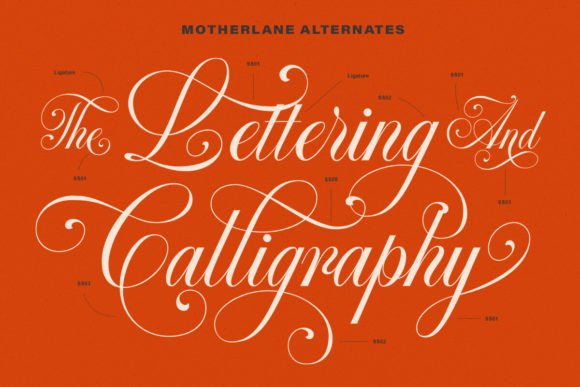 Motherlane Font - Image 2