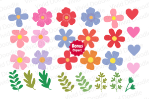 Alternative view of Mother's Day Flowers Font