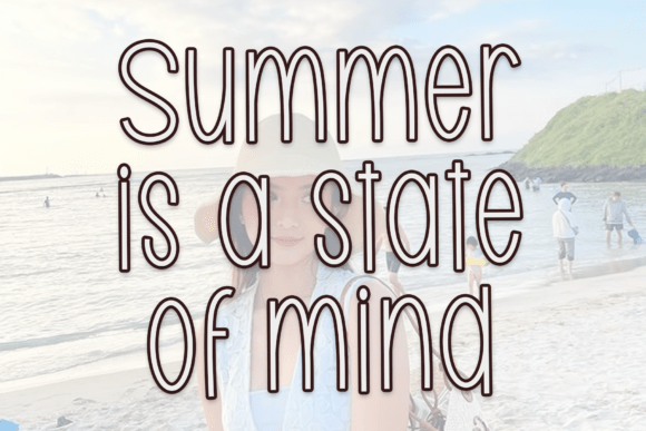 Mountain Minimalist Font - Image 2