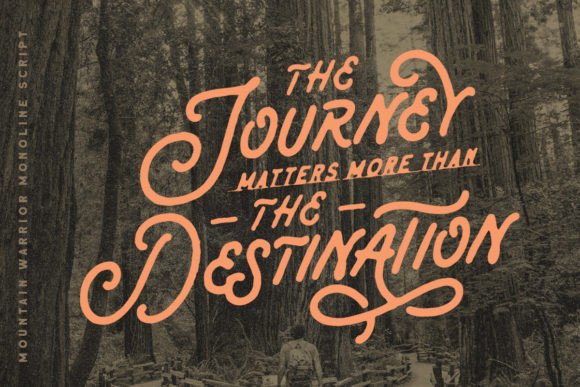 Mountain Warrior Font - Image 2