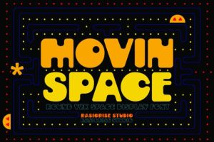 Movin Space Font