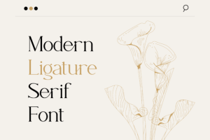 Alternative view of Munchie Font