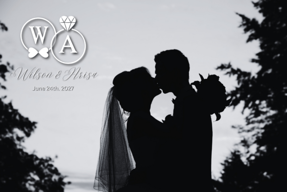 My Love Monogram Font - Image 2