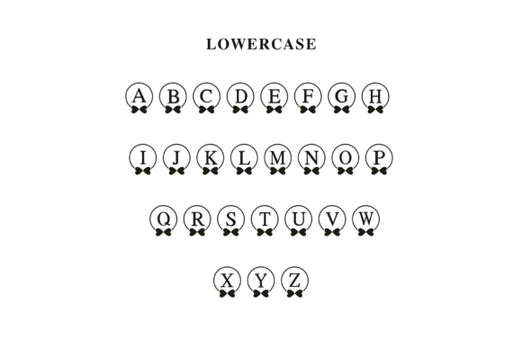 My Love Monogram Font - Image 7