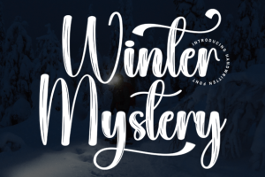 Winter Mystery Font Font