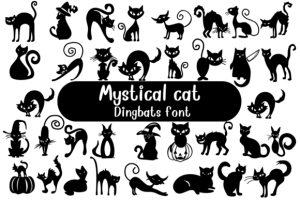 Mystical Cat Font