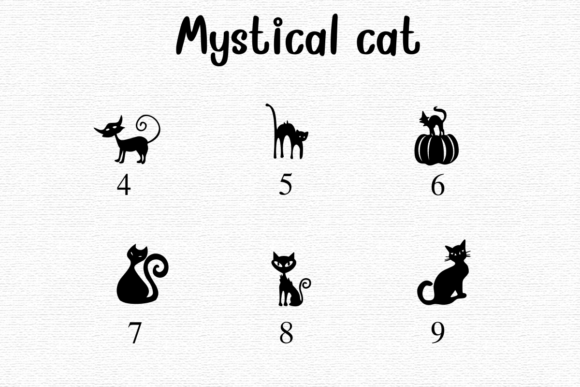 Mystical Cat Font - Image 4