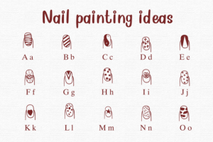 Alternative view of Nail Painting Ideas Font