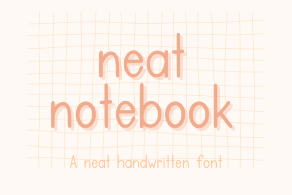 Neat Notebook Font