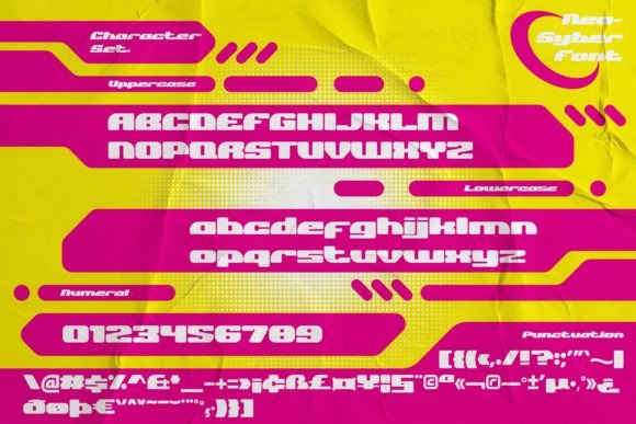 Neo Syber Font - Image 2