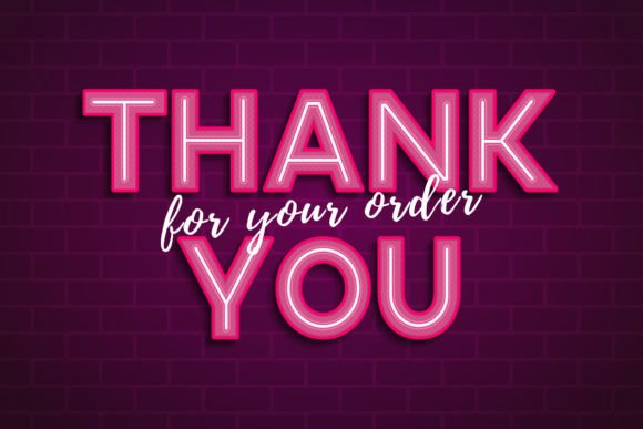 Neon Pink Font - Image 6