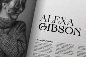 Alternative view of Neutical Font