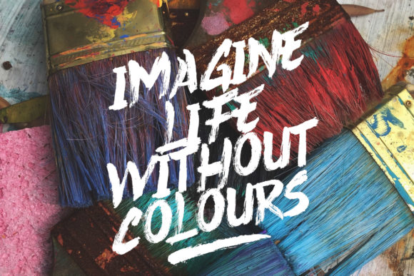 Never Brush Font - Image 2