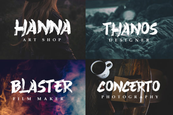 Never Brush Font - Image 6