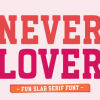 Never Lover Font