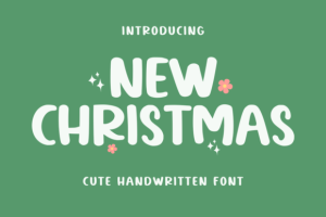 New Christmas Font