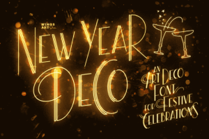 New Year Deco Font