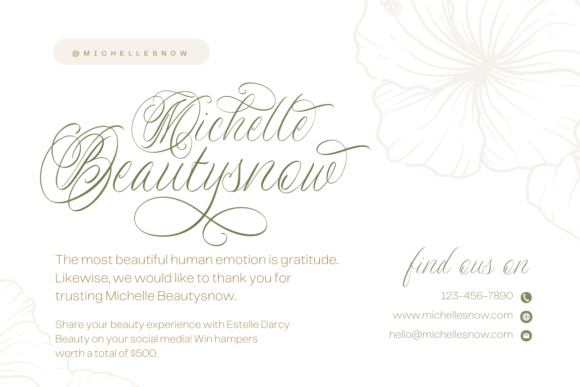 Newly Bridal Font - Image 8