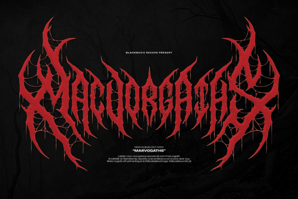 Night Corvian Font - Image 4