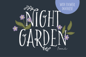Night Garden Font