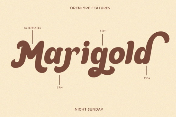 Night Sunday Font - Image 8