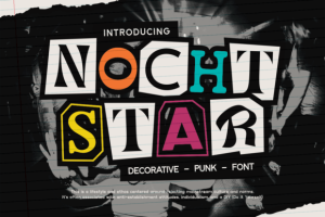 Nocht Star Font