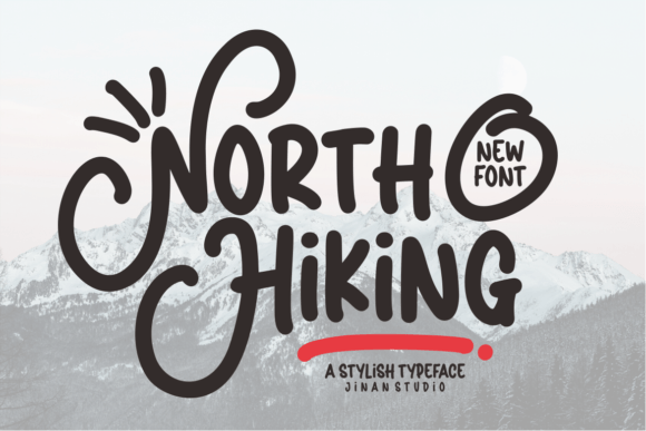 North Hiking Font