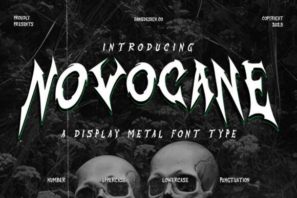Novocane Font